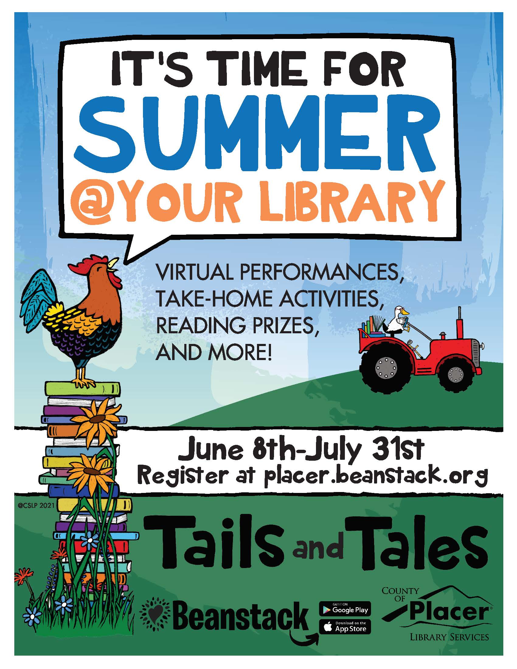 Virtual Summer Reading Program June 8 July 31 Friends of the